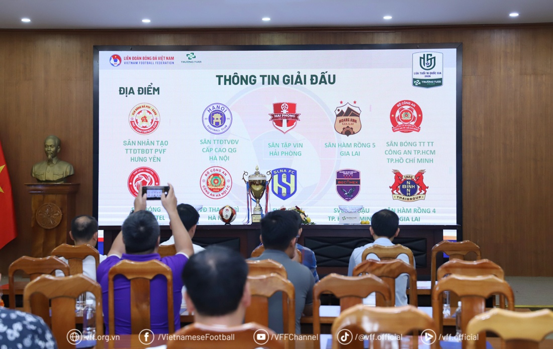Giải U16 quốc gia lần đầu được tổ chức