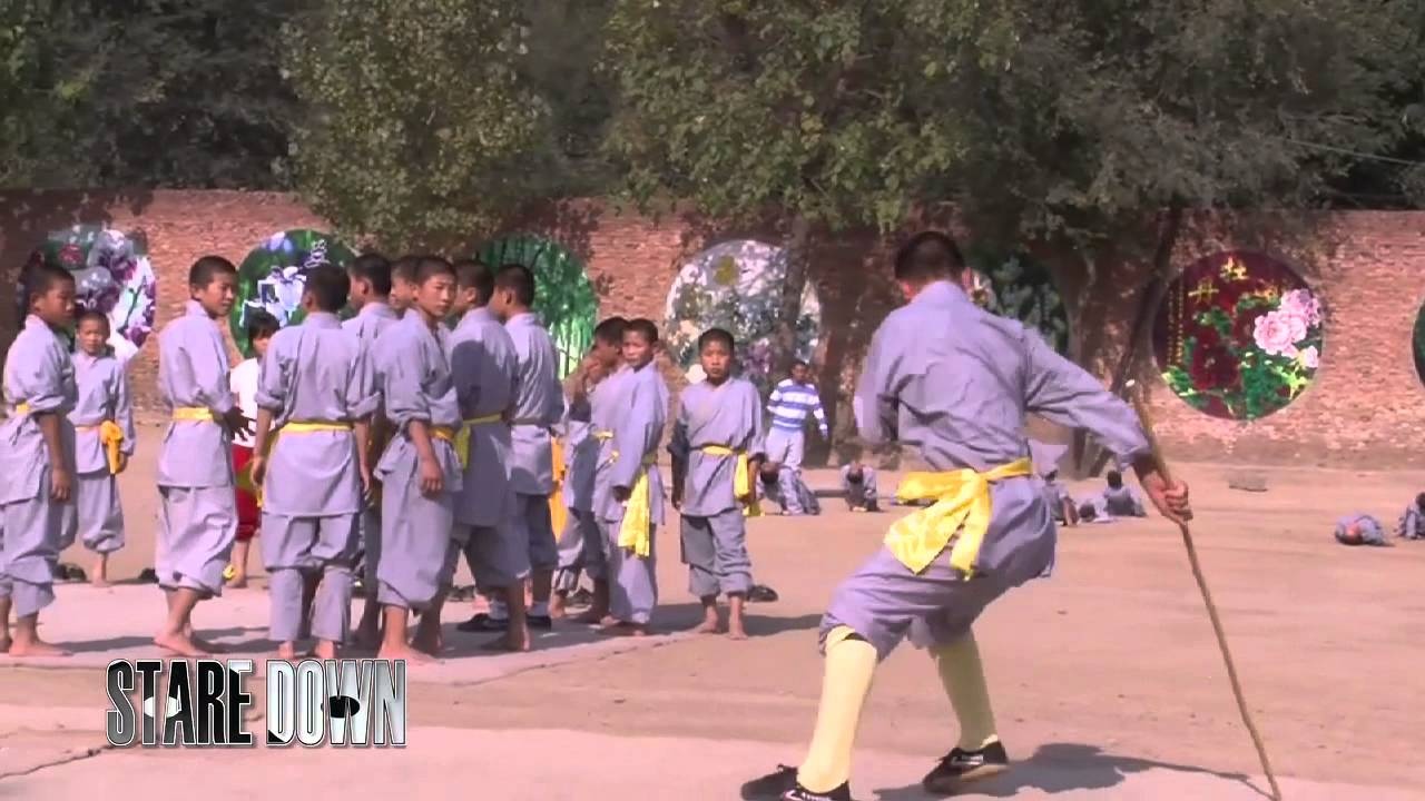 Cac de tu Thieu Lam luyen vo o Dang Phong hinh anh