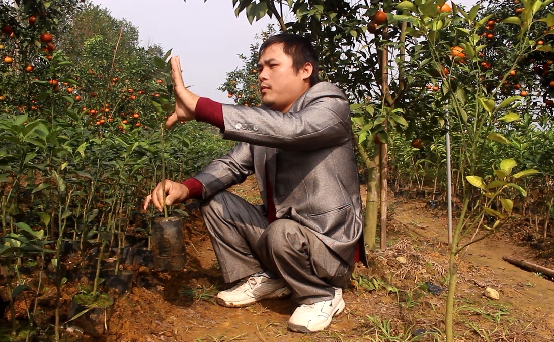 chang trai 9x khuyet tat,  ty phu,  vuon uom,  Ha Tinh,  Tran Kim Viet,  kho khan,  nghi luc, anh 1