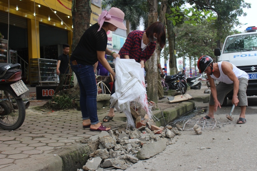 Ha Tinh ung ho don dep via he anh 11