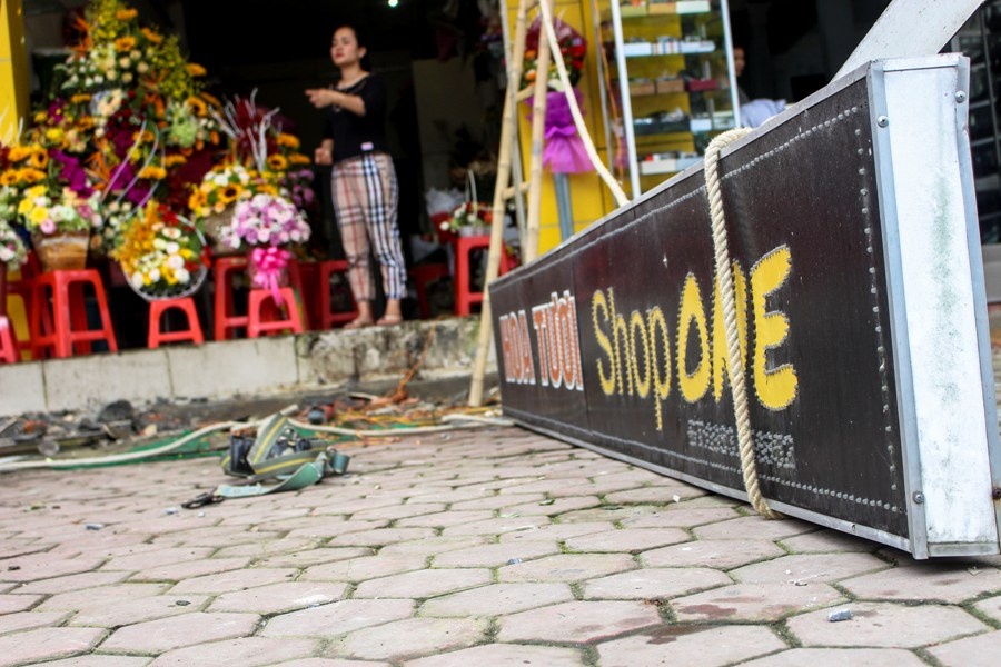 Hà Tĩnh ủng hộ dọn dẹp vỉa hè ảnh 9 Ha Tinh ung ho don dep via he anh 9