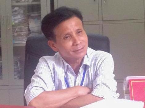 Anh trai chu tich huyen xin tu chuc chu tich xa hinh anh