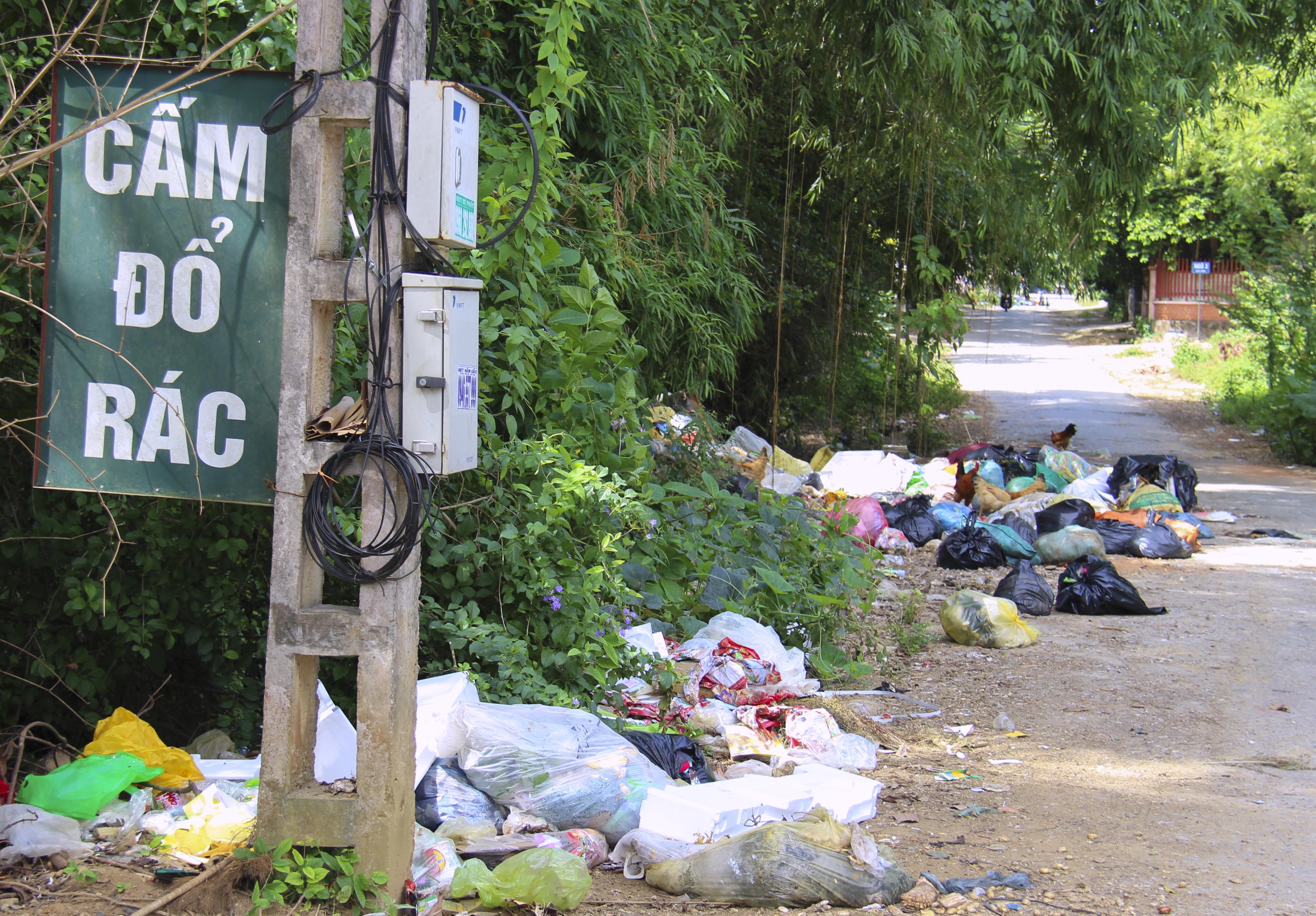 phố huyện ngập rác ảnh 1 pho huyen ngap rac anh 1