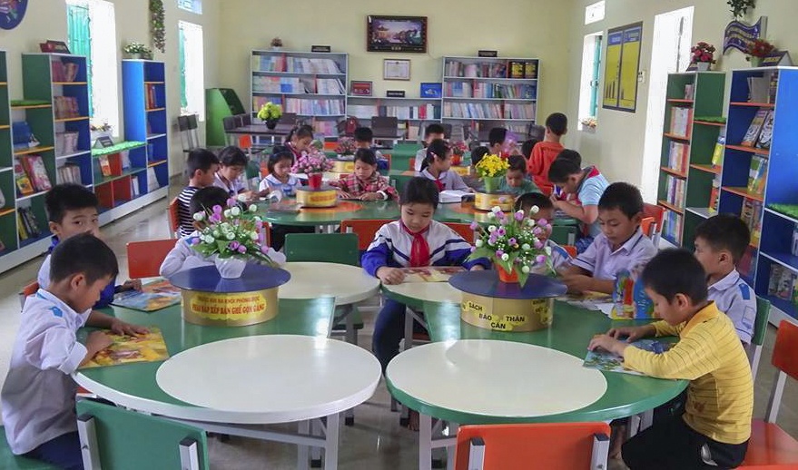 Ha Tinh dung mo hinh VNEN bac THCS hinh anh