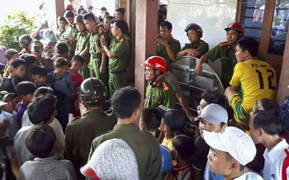 Vu nguoi phu nu 48 tuoi nghi bat coc tre em o Ha Tinh chi la hieu nham hinh anh