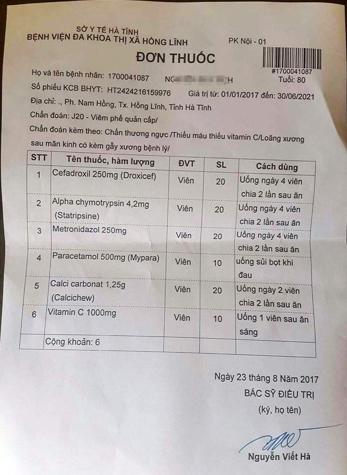 cụ ông được chẩn đoán loãng xương sau mãn kinh ảnh 2 cu ong duoc chan doan loang xuong sau man kinh anh 2