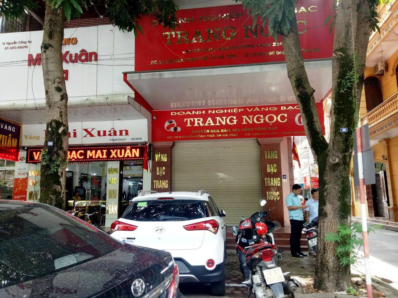 đột nhập tiệm vàng ở Hà Tĩnh ảnh 1 dot nhap tiem vang o Ha Tinh anh 1