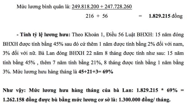 lương hưu thấp nhưng đúng quy định ảnh 3 luong huu thap nhung dung quy dinh anh 3