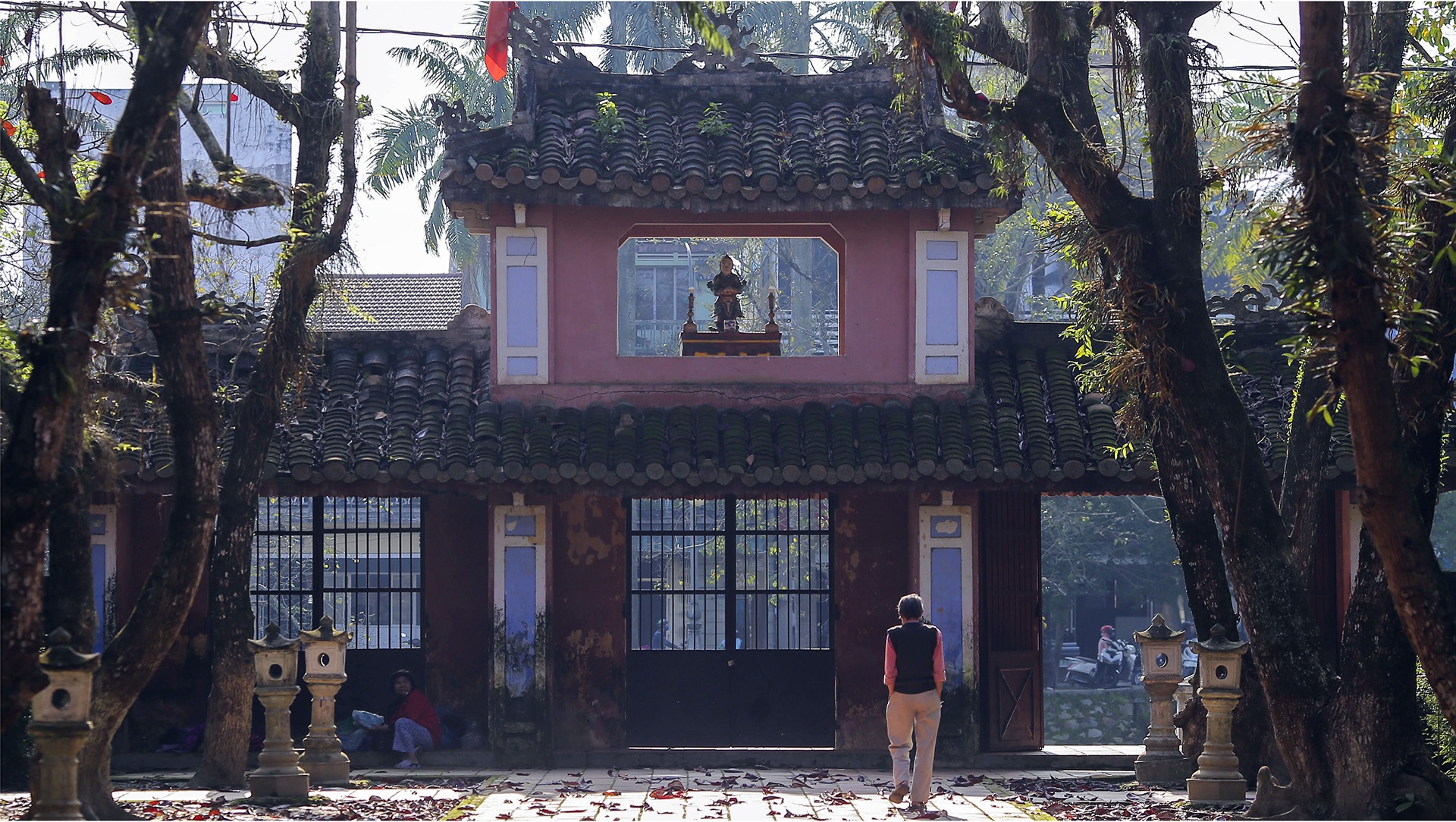 Ngoi co tu voi buc tranh tuong 9 con rong lon nhat Viet Nam hinh anh