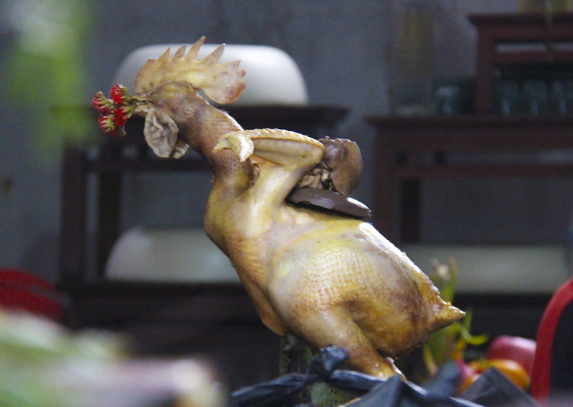 ga bay tren mam cung ngay ram anh 5