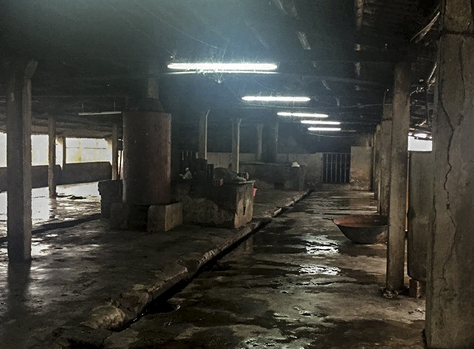 Dung dao lam thit heo dam chet nguoi sau loi thach thuc hinh anh