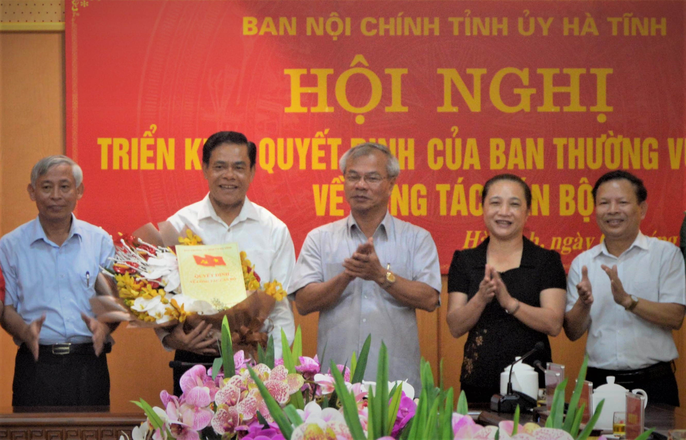 Nguyen chi huy bo doi bien phong lam Truong ban Noi chinh Ha Tinh hinh anh