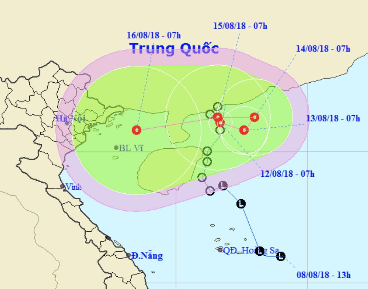 vùng áp thấp trên Biển Đông ảnh 1 vung ap thap tren Bien Dong anh 1