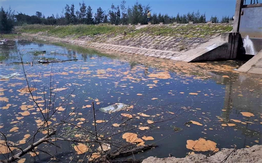 Bi phat hon 400 trieu dong vi xa nuoc thai ban hinh anh