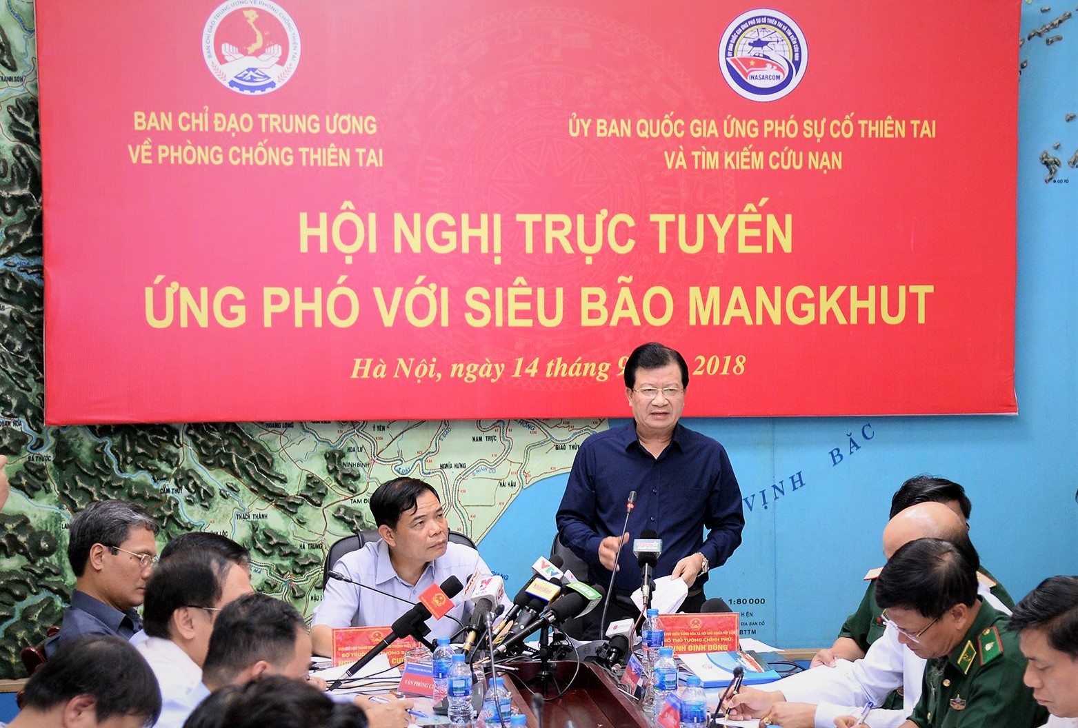 Công tác ứng phó với bão số Mangkhut, ảnh 5 Cong tac ung pho voi bao so Mangkhut, anh 5