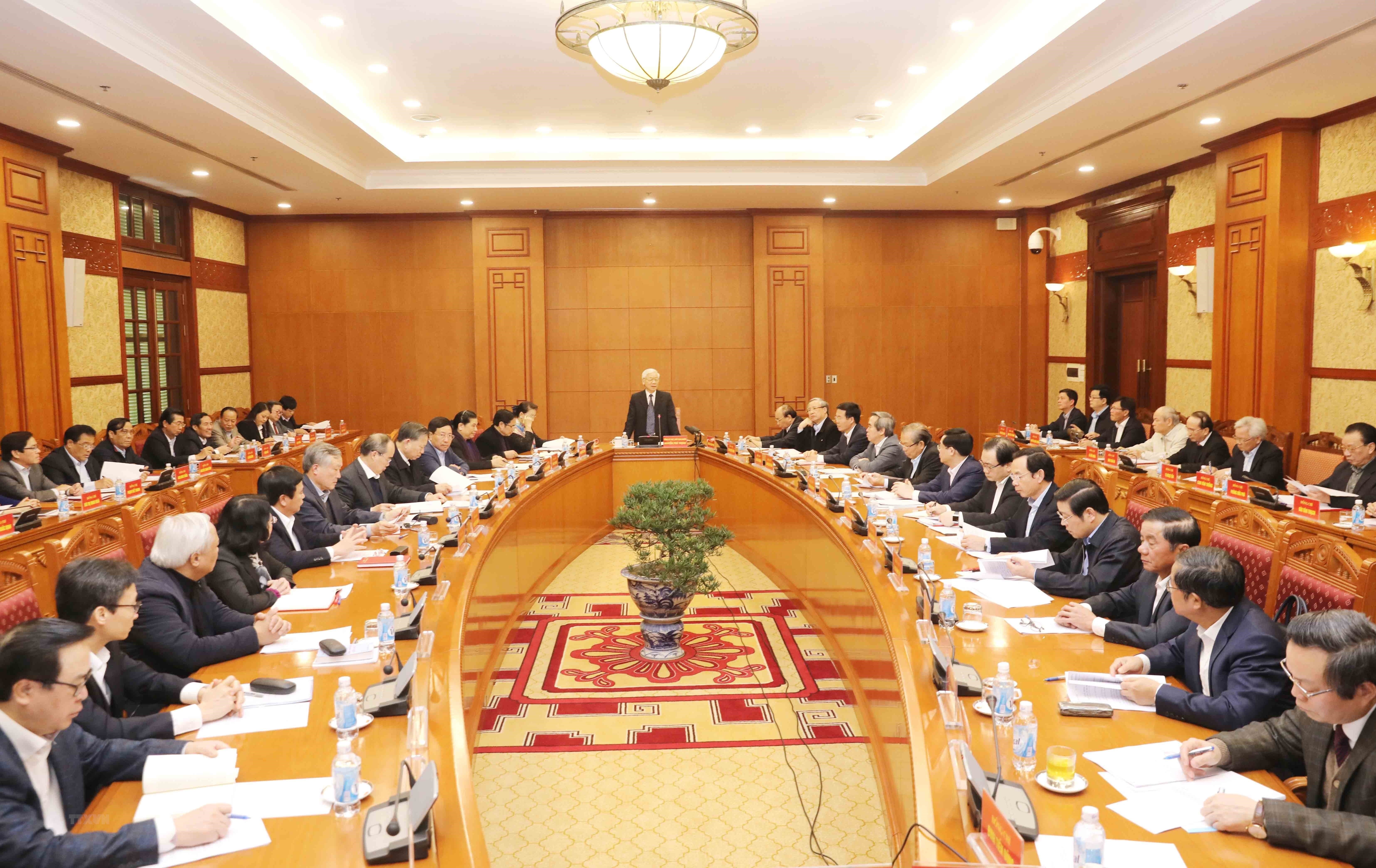 Tiểu ban văn kiện Đảng họp ảnh 2 Tieu ban van kien Dang hop anh 2