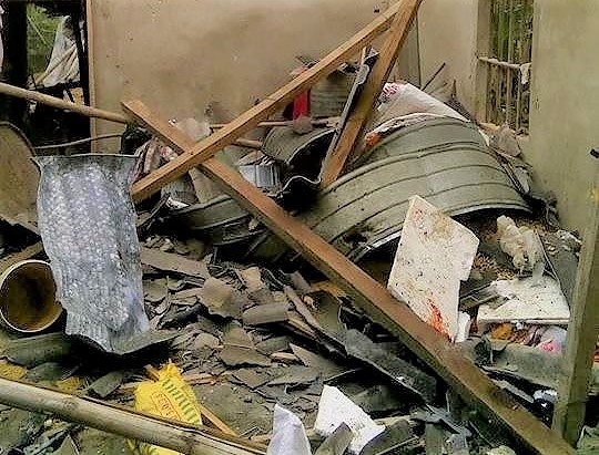 nổ lớn do pháo tự chế ảnh 1 no lon do phao tu che anh 1