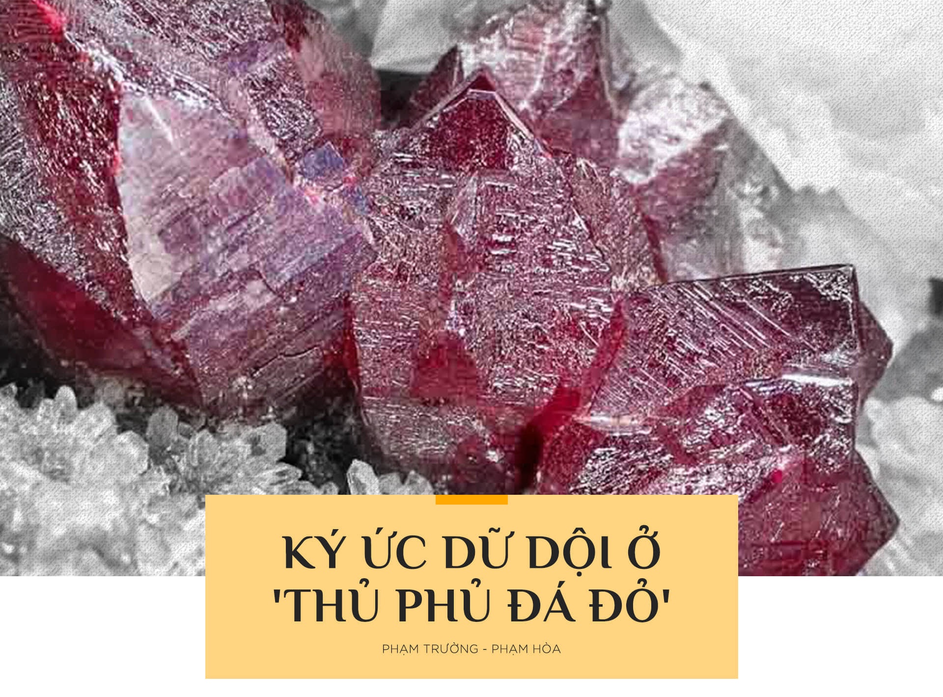 thủ phủ đá đỏ Quỳ Châu ảnh 1 thu phu da do Quy Chau anh 1