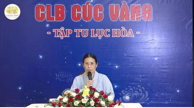 bà Phạm Thị Yến thuyết giảng ảnh 1 ba Pham Thi Yen thuyet giang anh 1