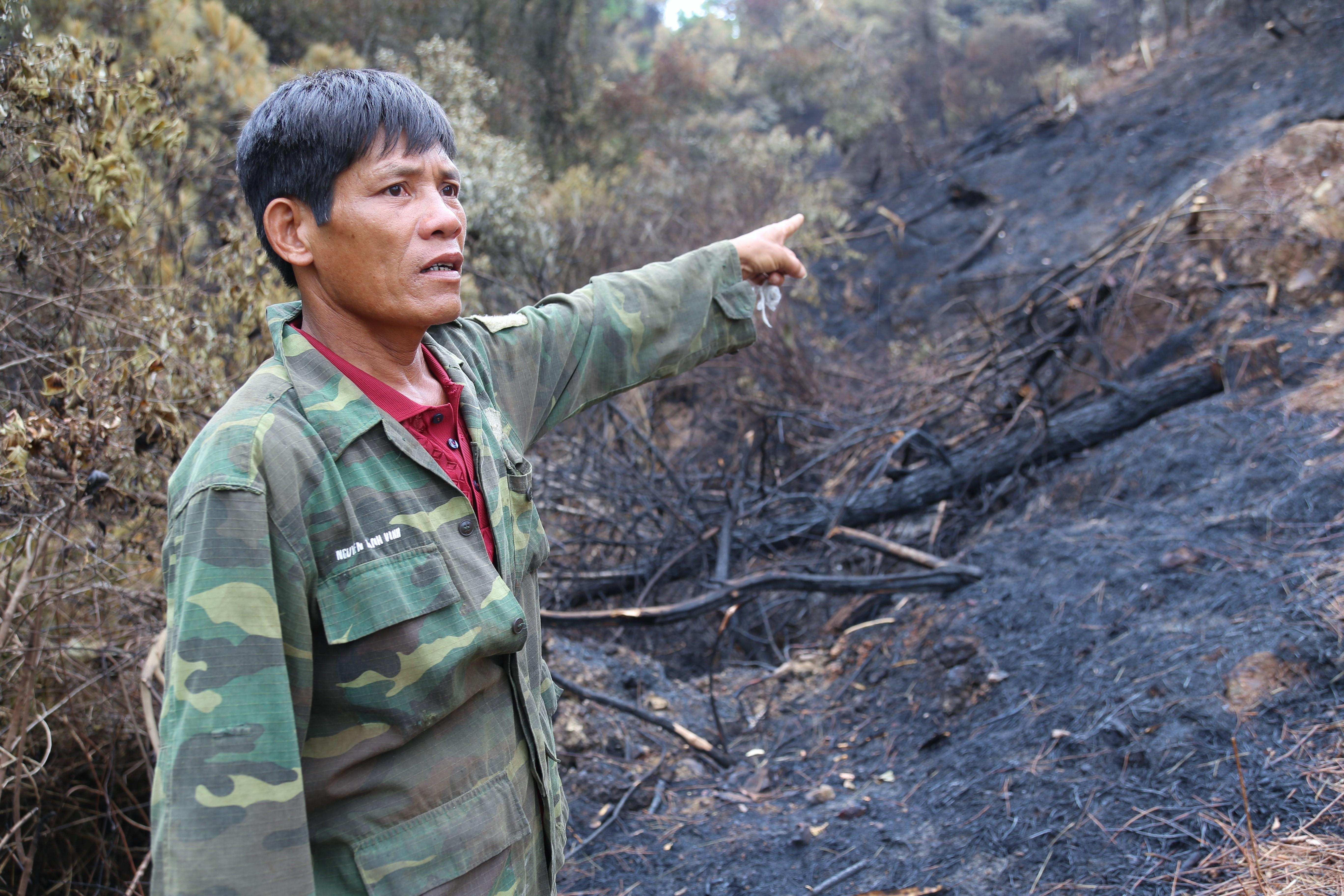 Hanh trinh 3 ngay dem vat lon voi giac lua, cuu chay rung o Ha Tinh hinh anh