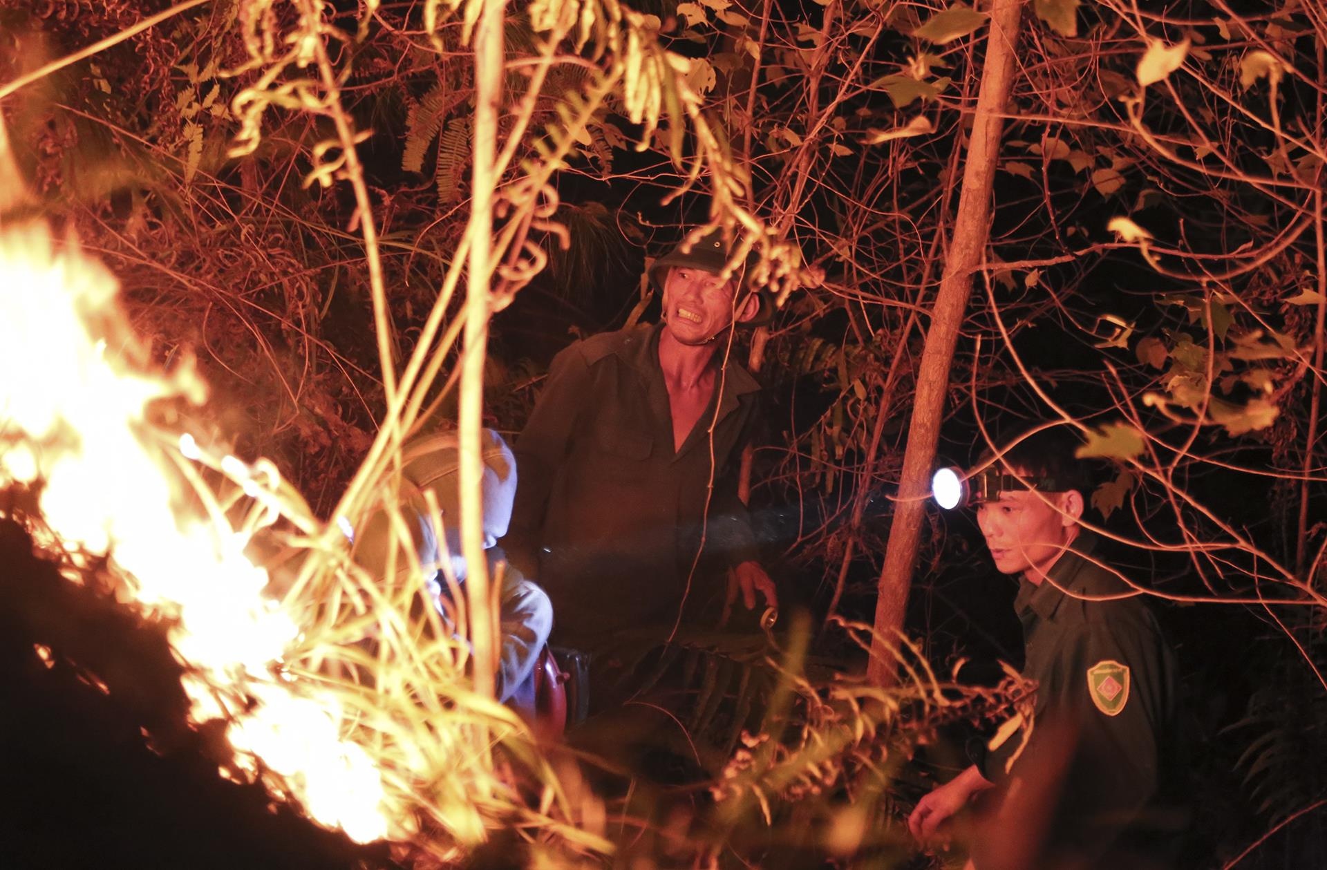 trang dem chua chay rung o Ha Tinh anh 7