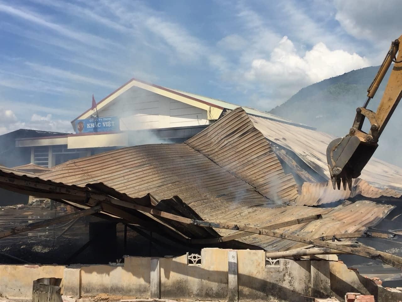 chay xuong go o Khanh Hoa anh 1