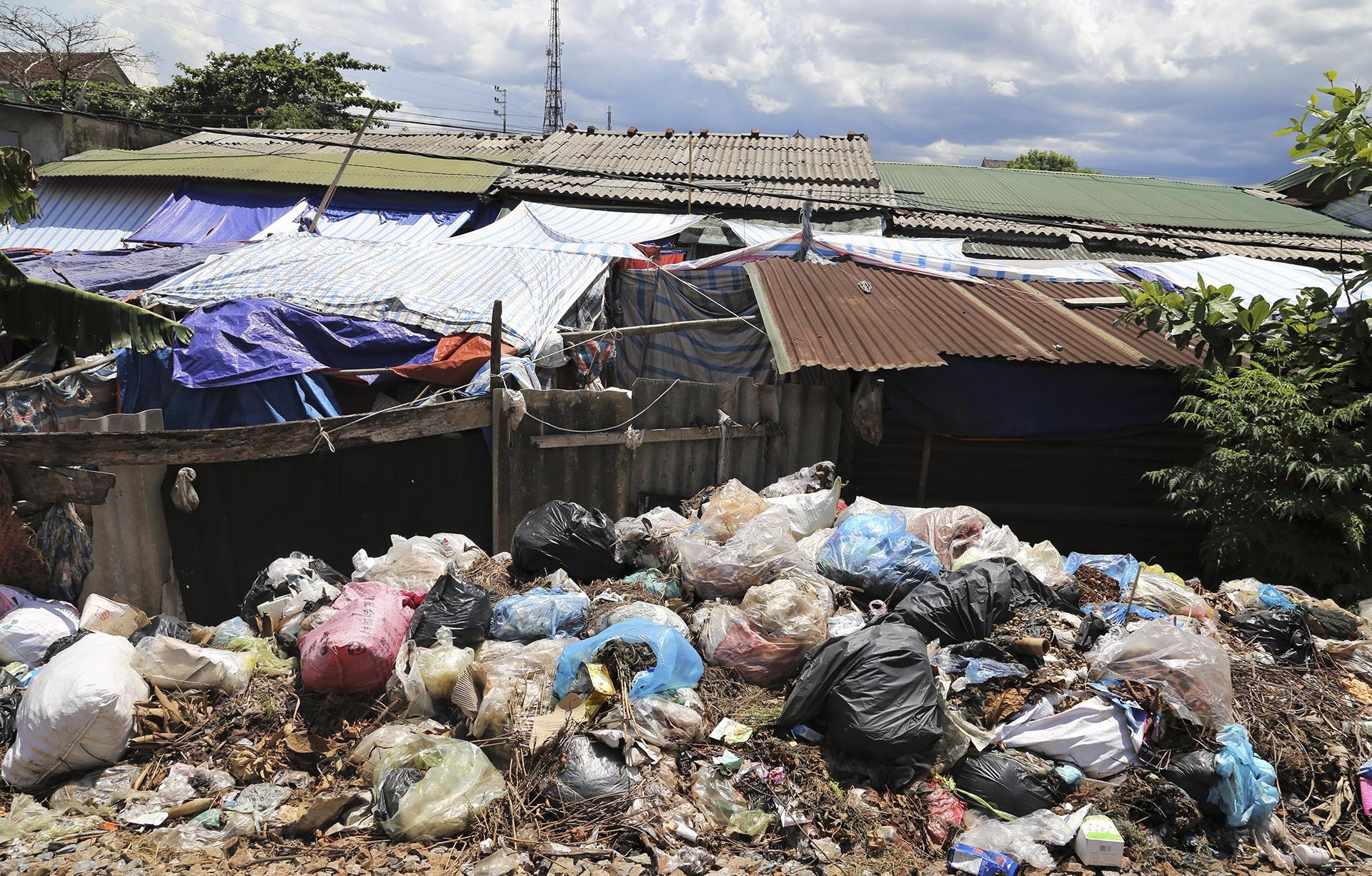 rac ngap pho huyen o Ha Tinh anh 7