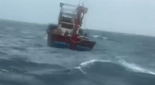 Cuu 16 thuyen vien va tau ca gap nan tren bien hinh anh