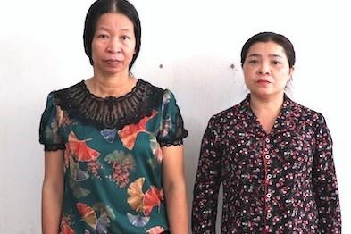 Bat 2 phu nu cho vay tien lai suat gap 5 lan hinh anh