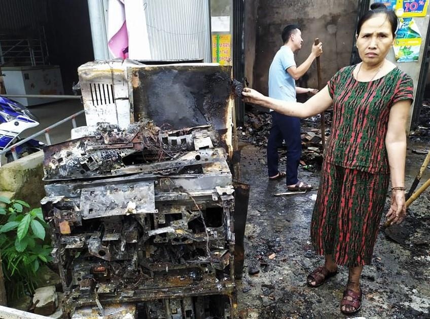 Do dien cua dan bi chap chay luc rang sang hinh anh