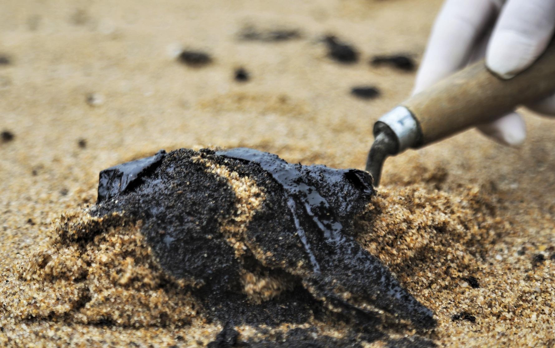 Can dau loang lo suot 3 km bo bien hinh anh