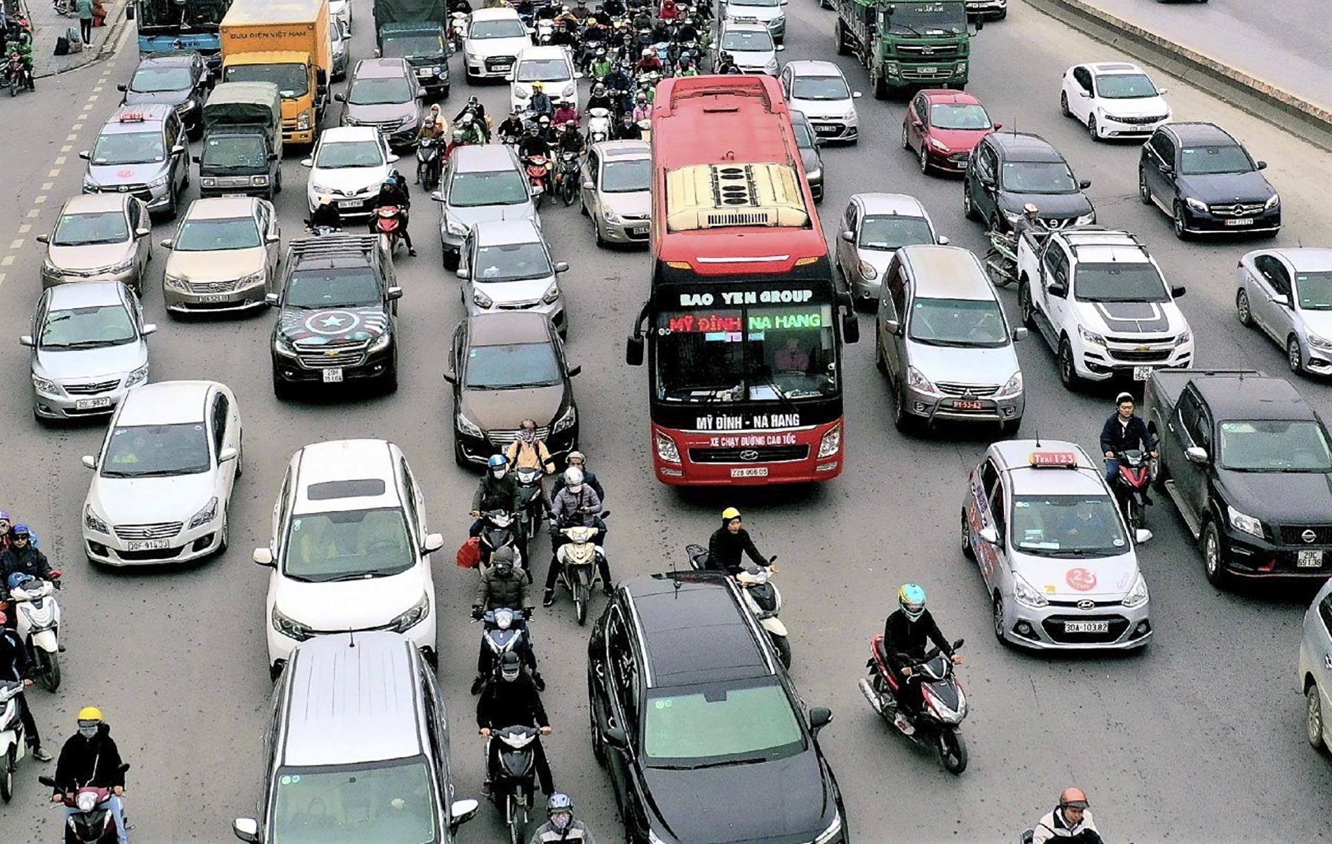 xe co chat kin ngay can Tet anh 9