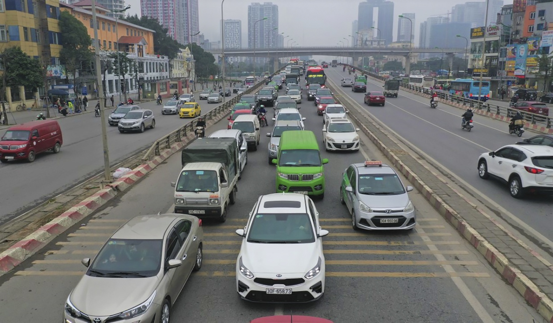 xe co chat kin ngay can Tet anh 8