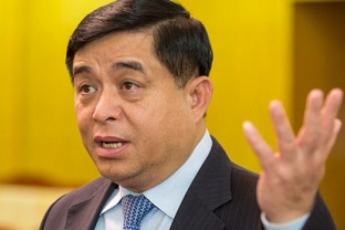 Lanh dao Ha Tinh lam viec voi Bo truong KH&DT khong phai cach ly hinh anh