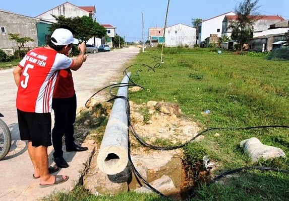 Ha Tinh yeu cau xu ly nghiem vu do cot dien lam 1 nguoi chet hinh anh