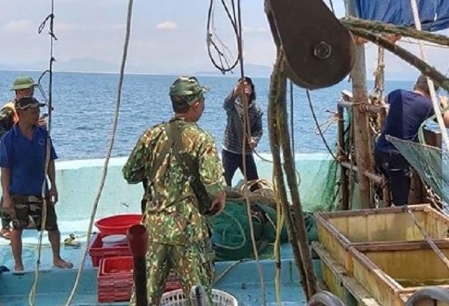 No sung bat tau gia cao tren bien hinh anh