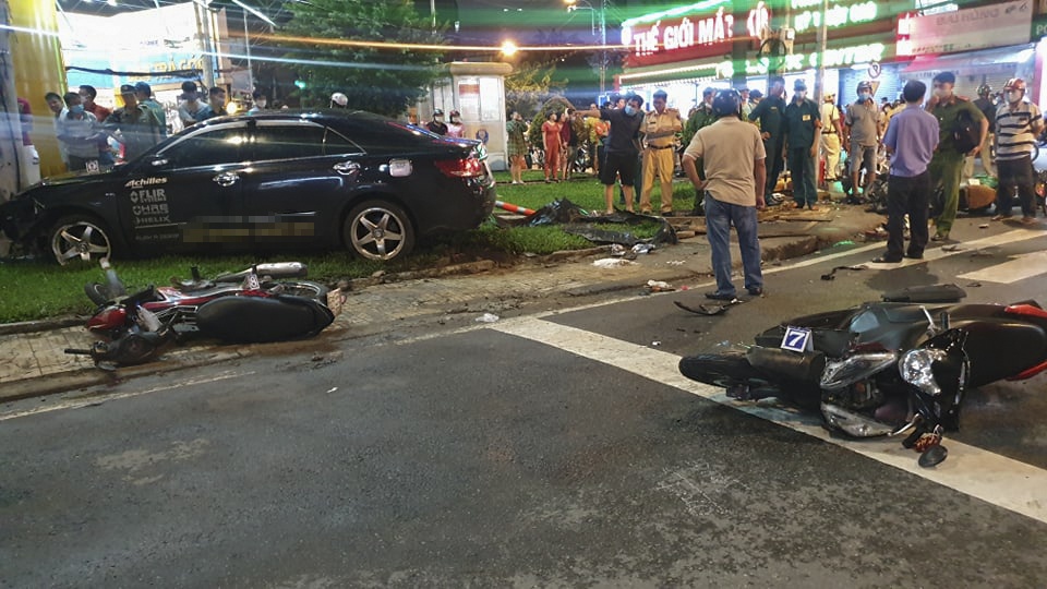 nu tai xe gay tai nan anh 1