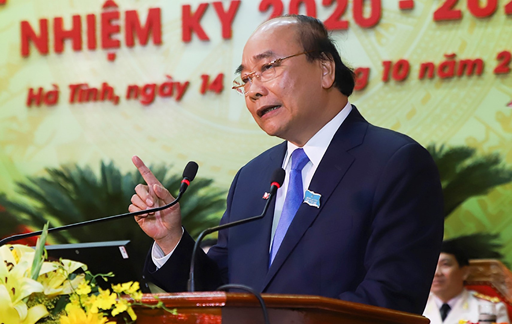 Dai hoi Dang bo Ha Tinh lan thu XIX anh 2