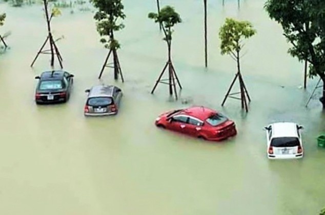 Nhieu noi o Ha Tinh ngap sau hinh anh