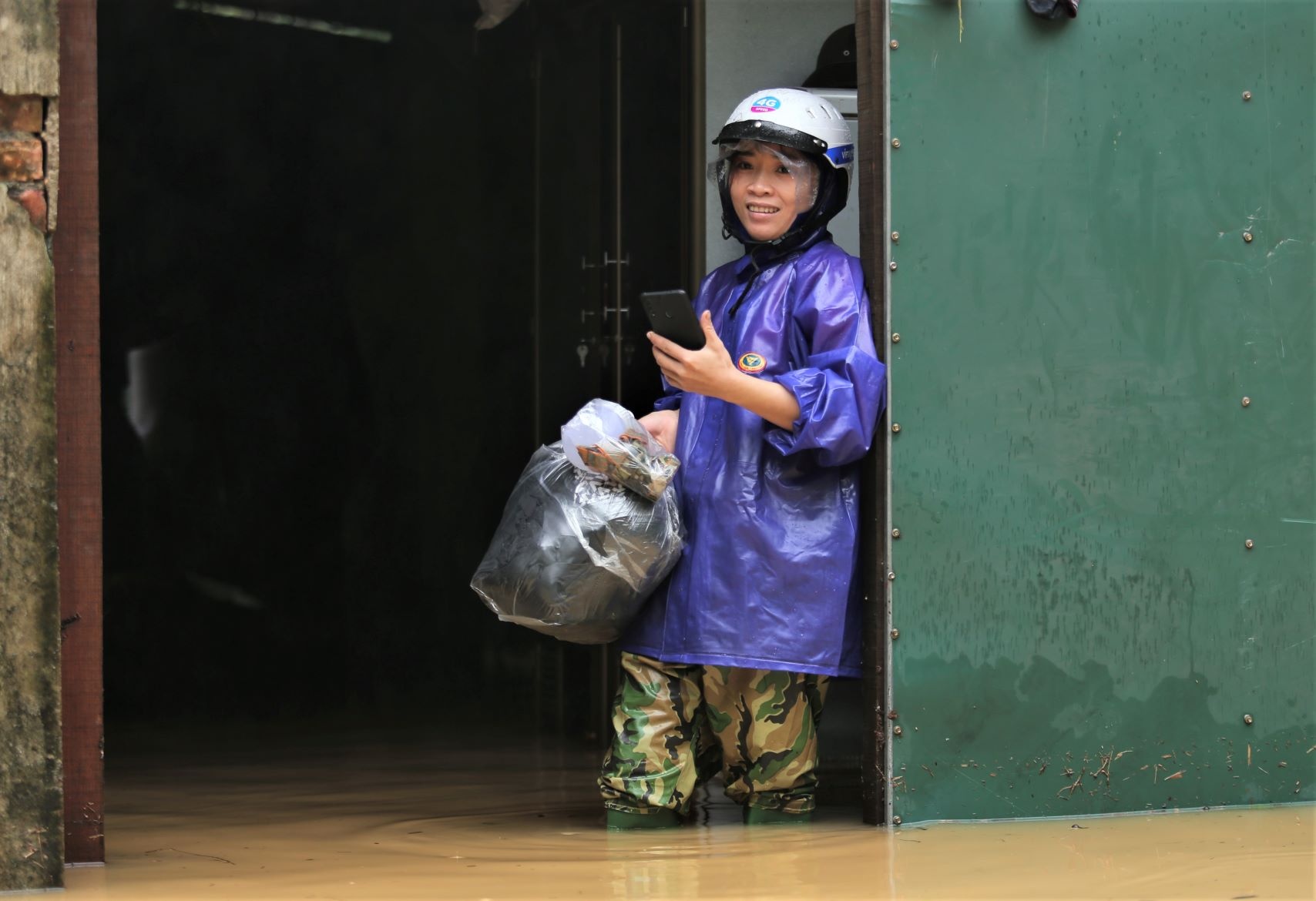 chay lu o Nghe An anh 5