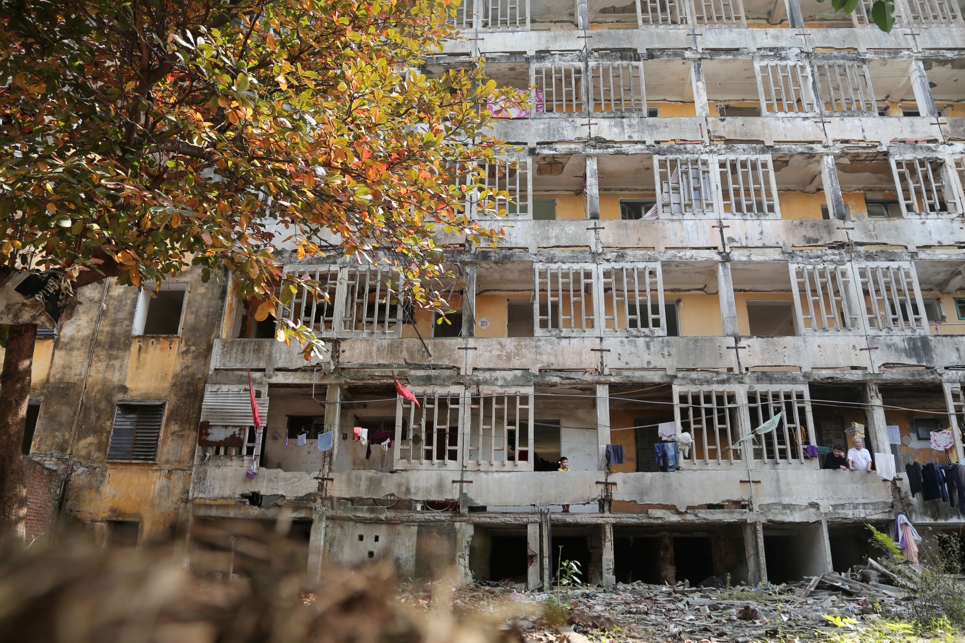 chung cu Quang Trung xuong cap anh 2