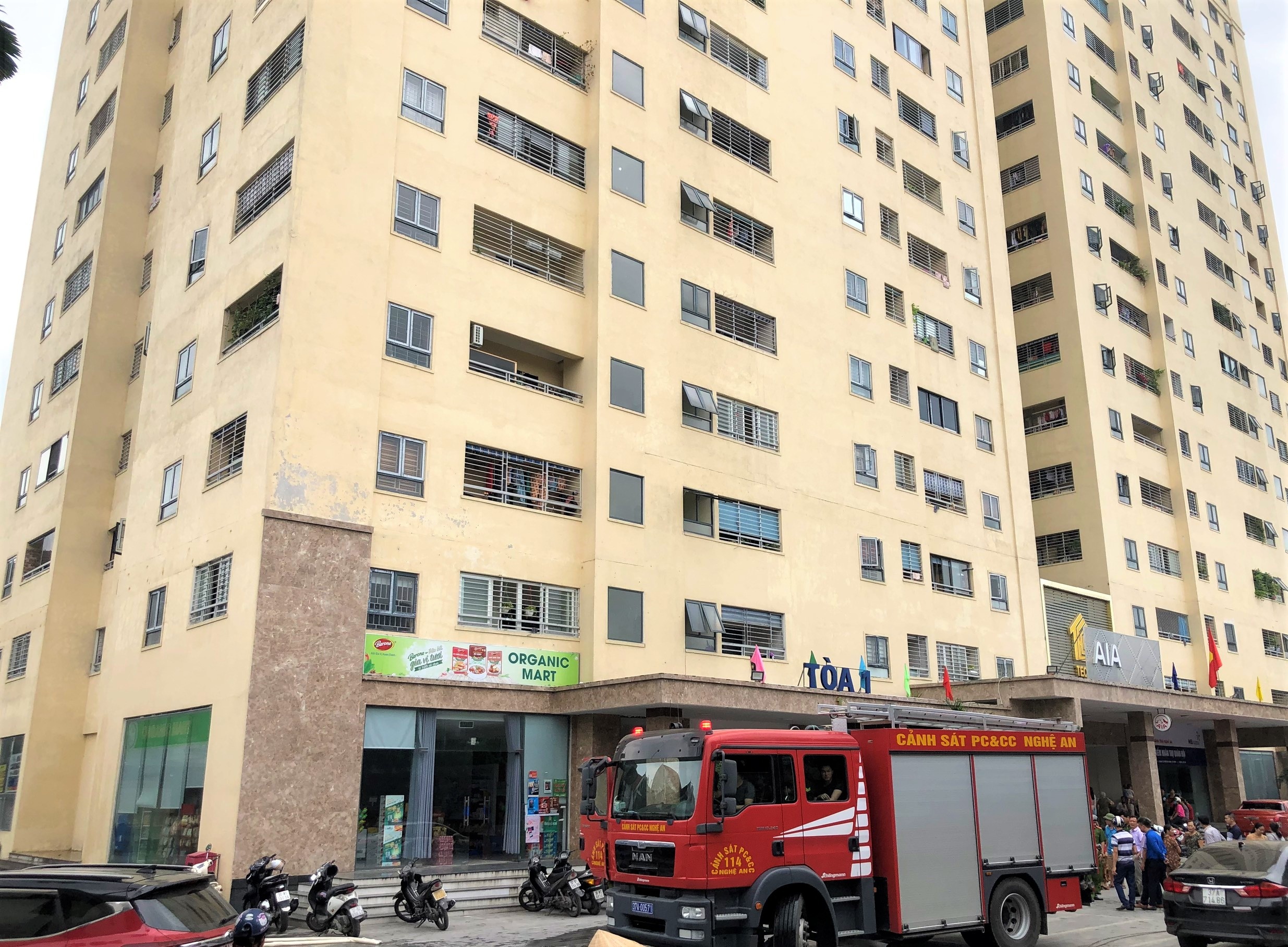 chay chung cu TP Vinh anh 1