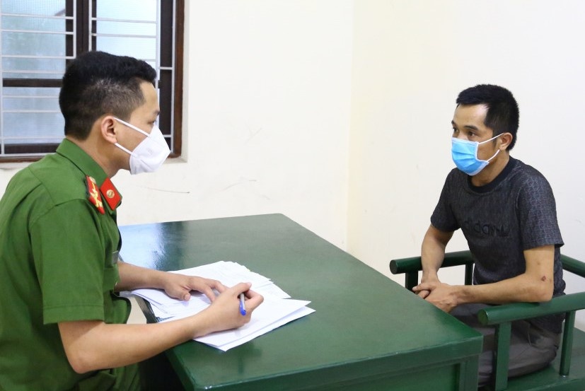 dọa chém CSGT ảnh 1 doa chem CSGT anh 1