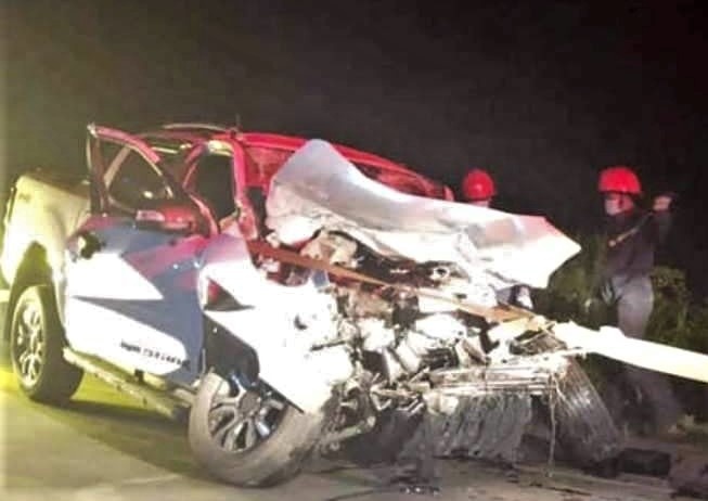 Pho giam doc Trung tam Y te huyen tu vong tren duong di cong tac hinh anh