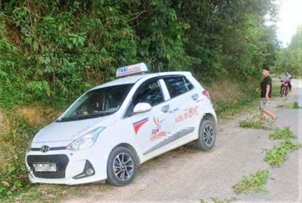 Nghi pham sat hai tai xe taxi bi bat hinh anh