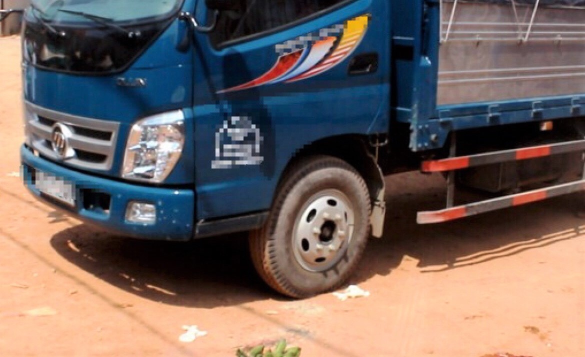 Be trai gan 2 tuoi tu vong khi cha lui oto hinh anh