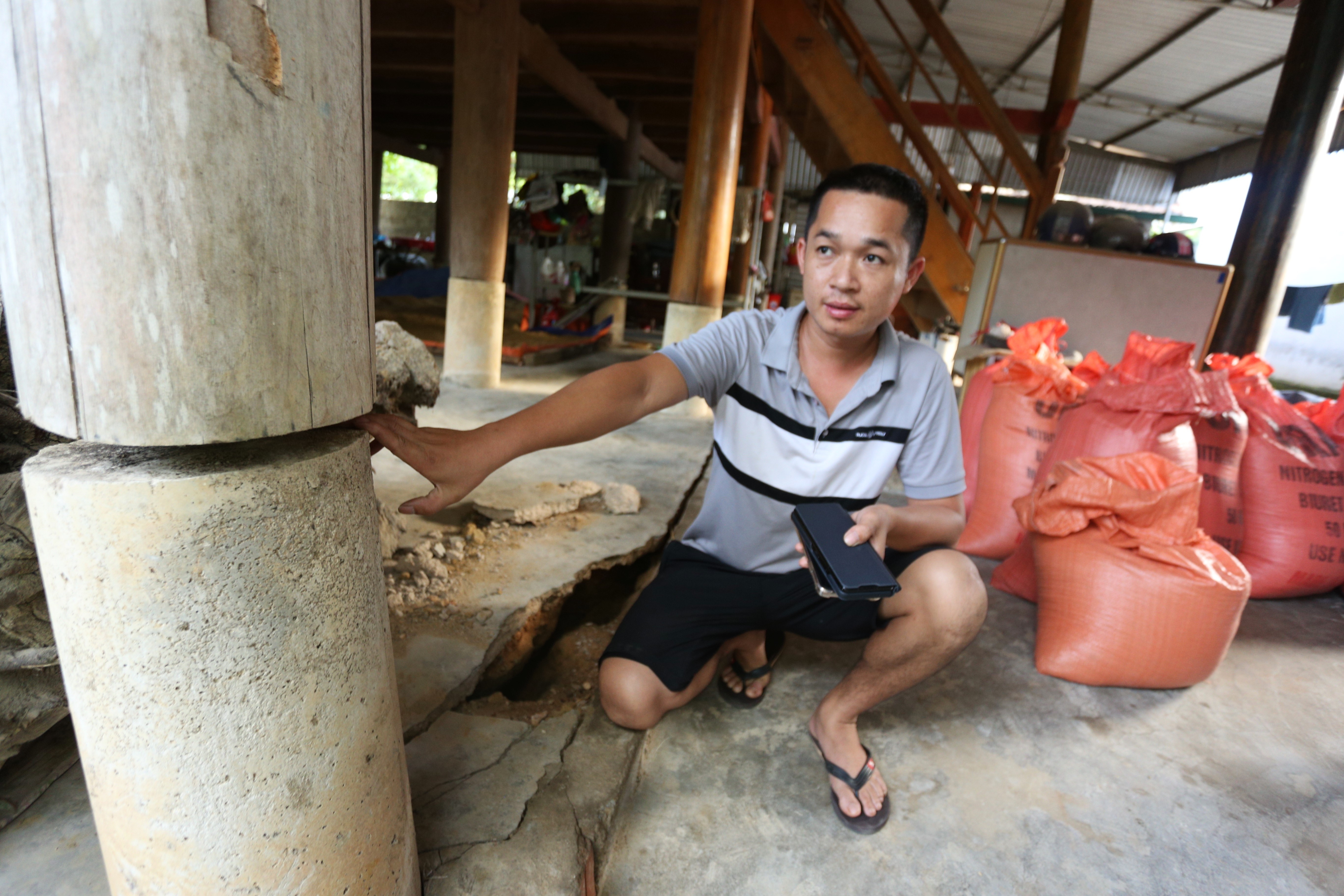 sut lun o Nghe An anh 6