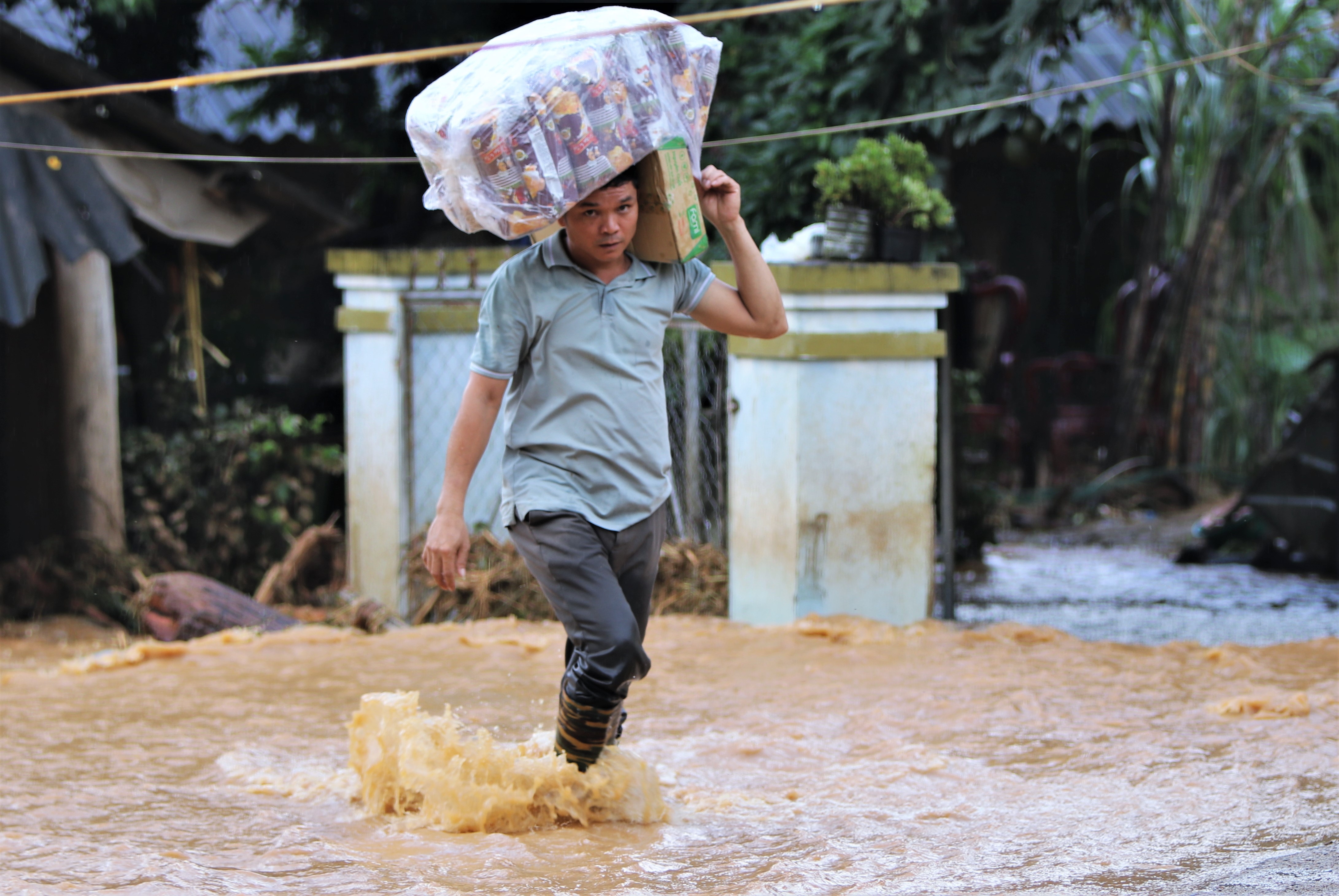 vùng lũ Nghệ An ảnh 4 vung lu Nghe An anh 4