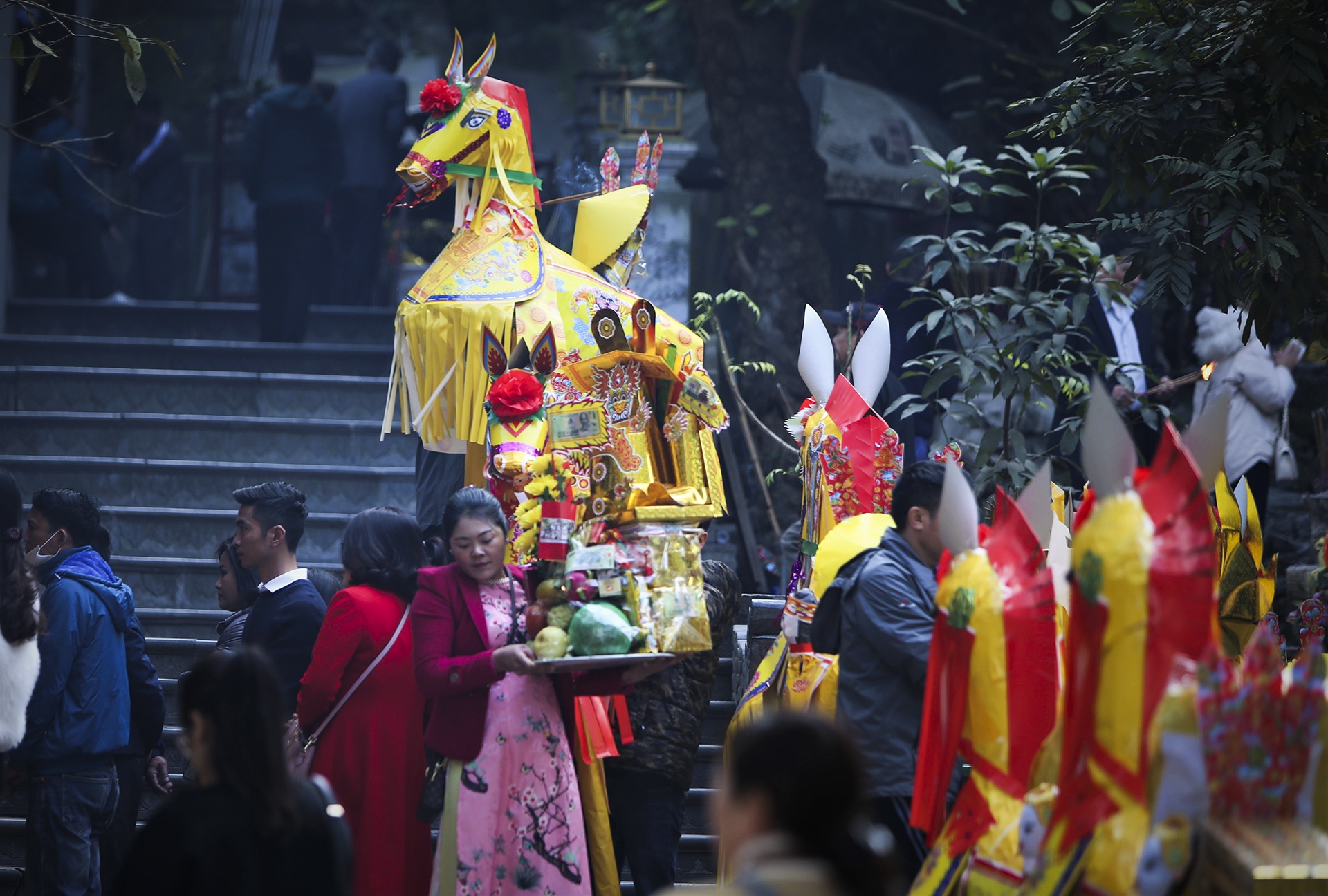 den chua ngay Tet anh 1