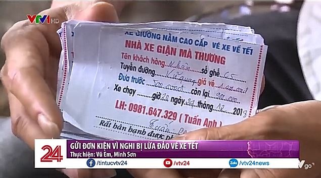 Gui don kien vi nghi bi lua dao ve xe Tet hinh anh